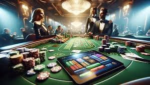 Antarmuka meja roulette langsung di indah4d dengan feed dealer video HD